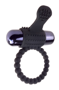 Fantasy C-Ringz Penisring m. vibrator - Sort