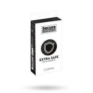 12 stk. Secura - Extra Safe kondomer